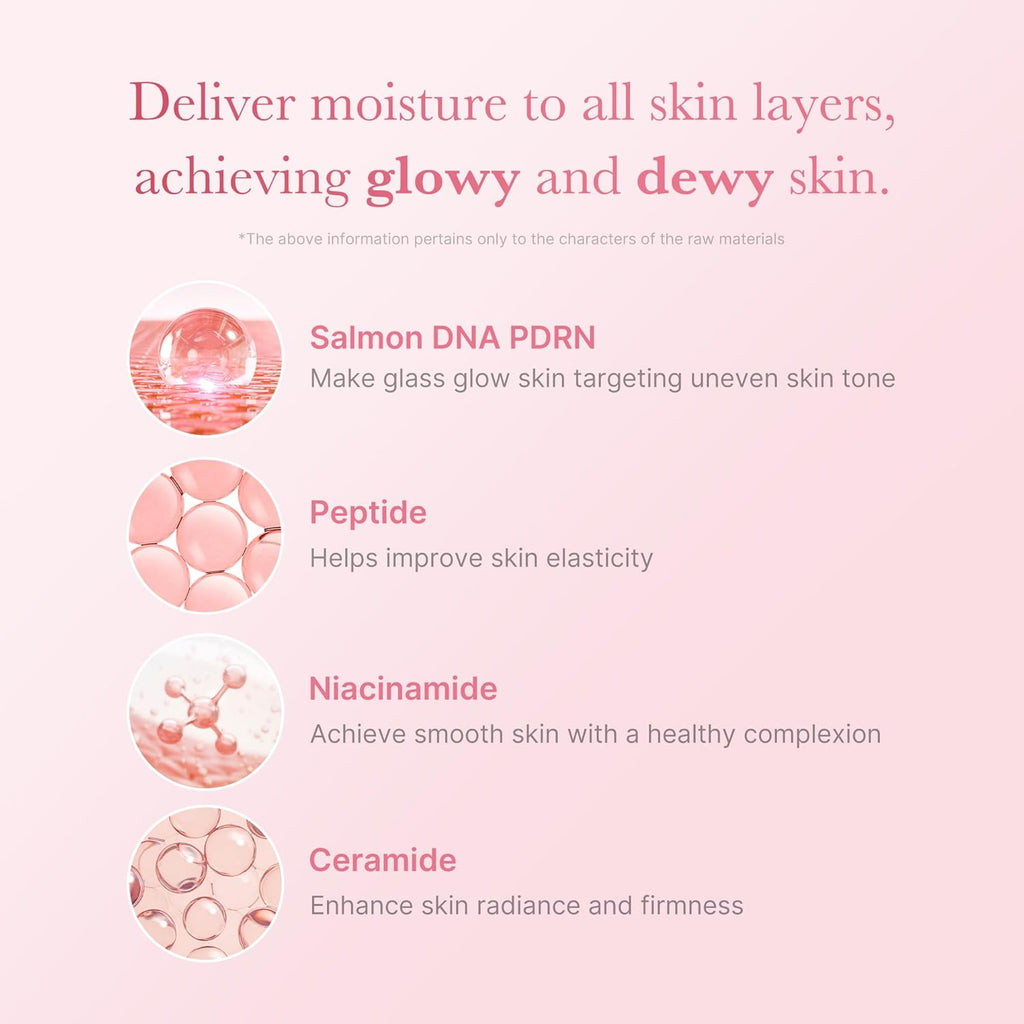 medicube PDRN Toner Salmon DNA Milky Toner | for Hydrating, Moisturizing, Soothing with Ceramide, Peptide | Glass Glow Skin | Korean Skincare, 5.07 fl.oz