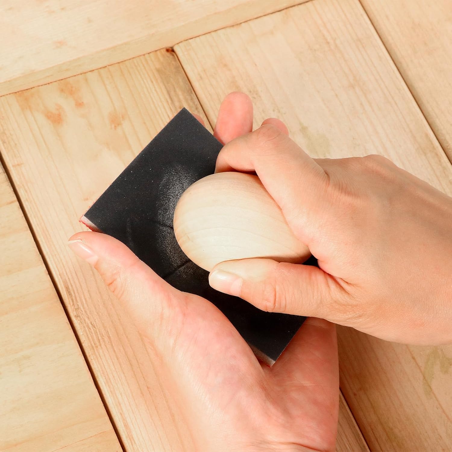24 Pcs Sanding Sponge 80-3000 Grit Sandpaper Assortment, Washable & Reusable Sanding Blocks for Wood, Metal, Drywall, Glazing, Wet Dry Sandpaper for Smooth Finishing
